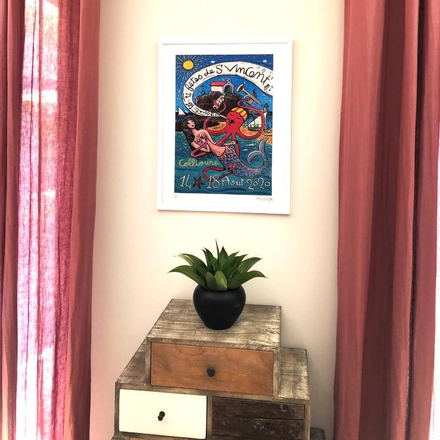 «La Calade » Villa Les Glycines Collioure Esterno foto